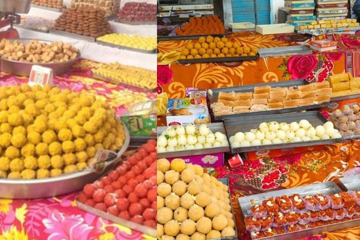 Uncovered sweets displayed at shops in Ranchi raise concerns over food quality, hygiene and food safety during the festive season.Sweets Hygiene