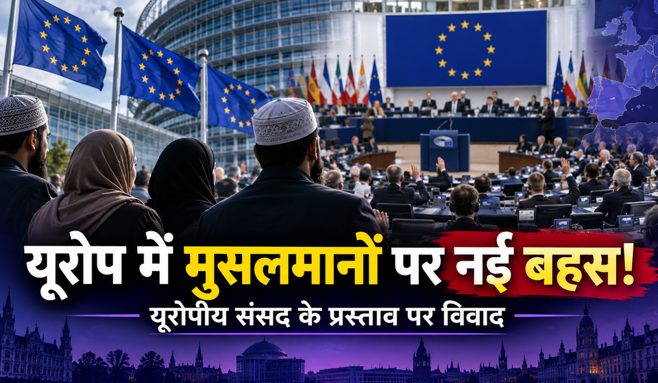 Europe Muslim controversy 2026 as European Parliament resolution sparks debate over Islamophobia, religious freedom and Muslim rights.