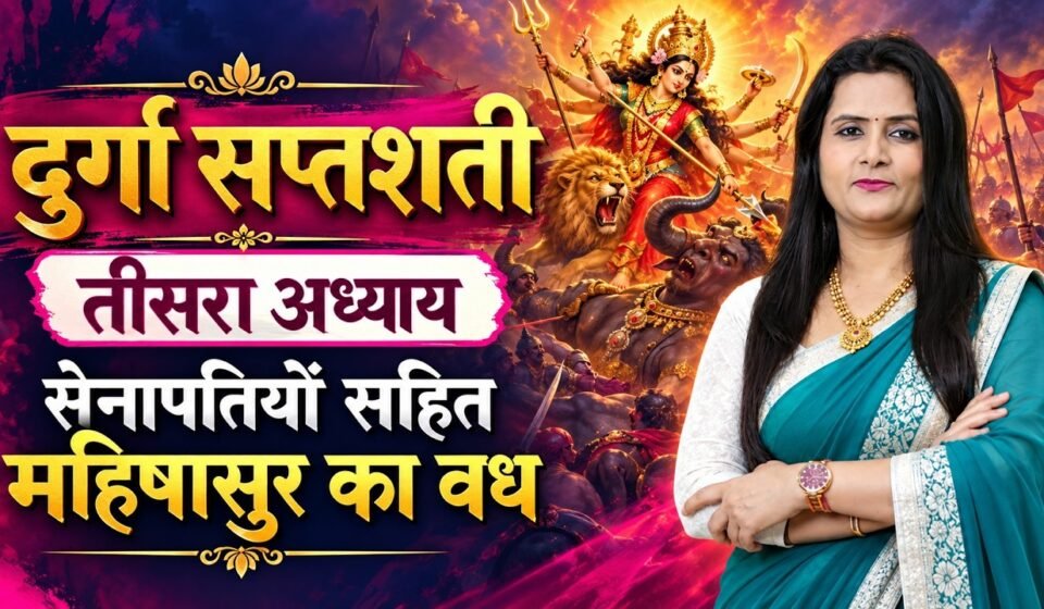Durga Saptashati Chapter 3: The Slaying of Mahishasura and His Commanders #navratri #madurga